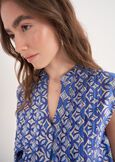 Teeny Cotton Top BLU AVION Woman image number 2