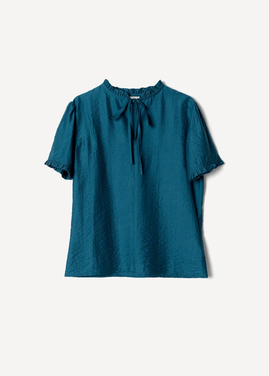 Blusa Babus in viscosa
 MARRONEBLU OTTANIO Donna , immagine n. 4