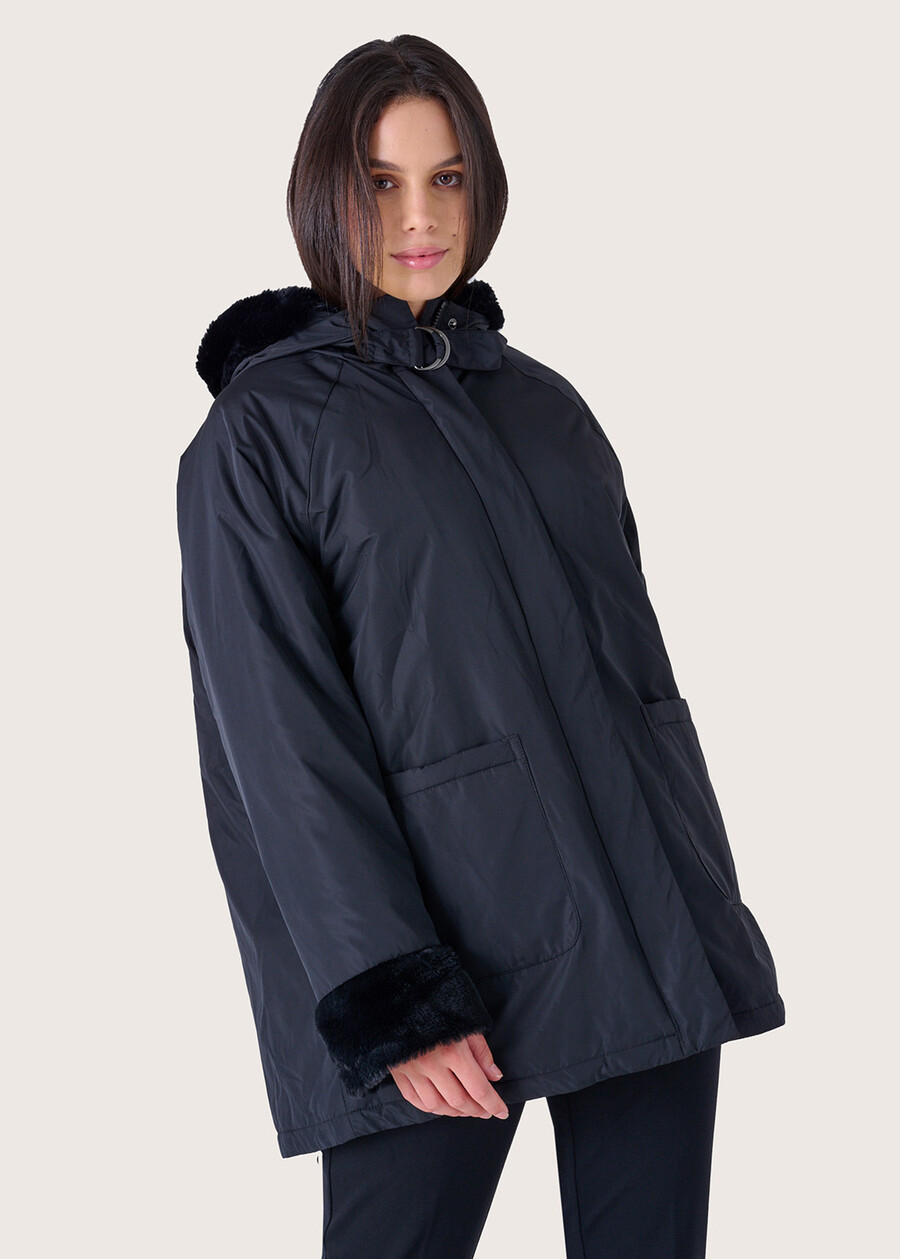 Phiil comfort size down jacket NERO Woman , image number 2