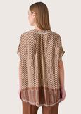 Blusa Cristie a fantasia MARRONE AMBER Donna immagine n. 3