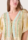 Kaftano Chiara in cotone BLU SURF Donna immagine n. 2