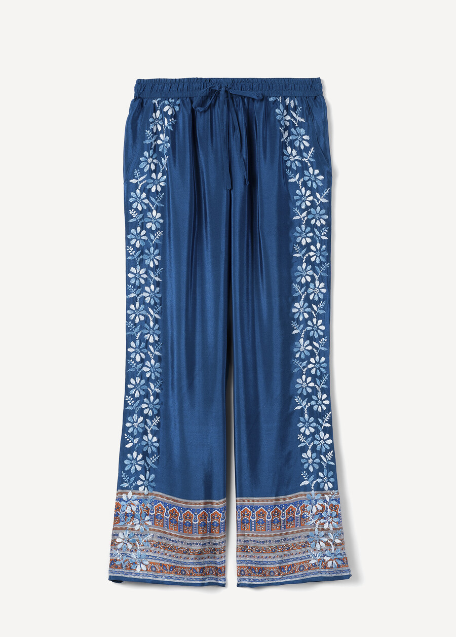 Pantaloni Paly Flare Fantasia BLU OTTANIO Donna , immagine n. 5