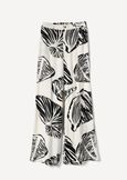 Pintus Leaf-Print Trousers NERO BLACK Woman image number 6