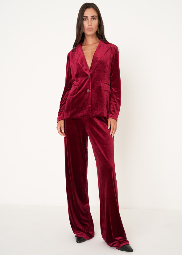 Pantaloni Payam in velluto VIOLA VINACCIA Donna null