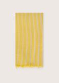 Sophia cotton and viscose scarf ROSA LOTUSGIALLO MIMOSA Woman image number 1