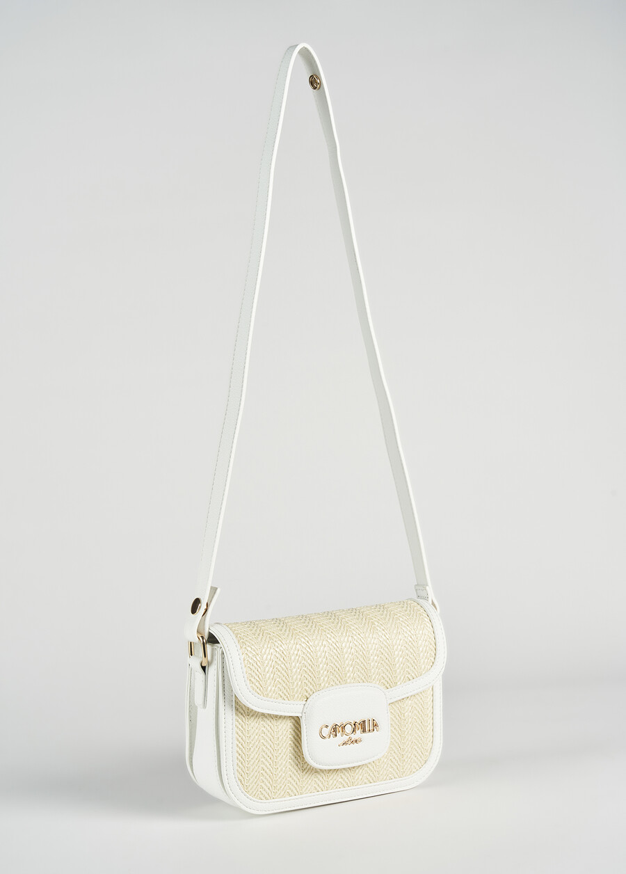 Tracolla Breona in paglia e stampa cervo BEIGE AVENABEIGE Donna , immagine n. 3