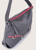 Borsa a sacca Briannika in ecopelle BLU GRAFITENERO BLACK Donna immagine n. 2