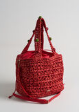 Borsa Barley in carta intrecciata VERDEROSSO Donna immagine n. 1