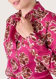 Camicia Alessia in tessuto satin VIOLA BEGONIAVERDE POKER Donna immagine n. 2