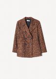Germana double-breasted jacket MARRONE CARAMELLO Woman image number 5