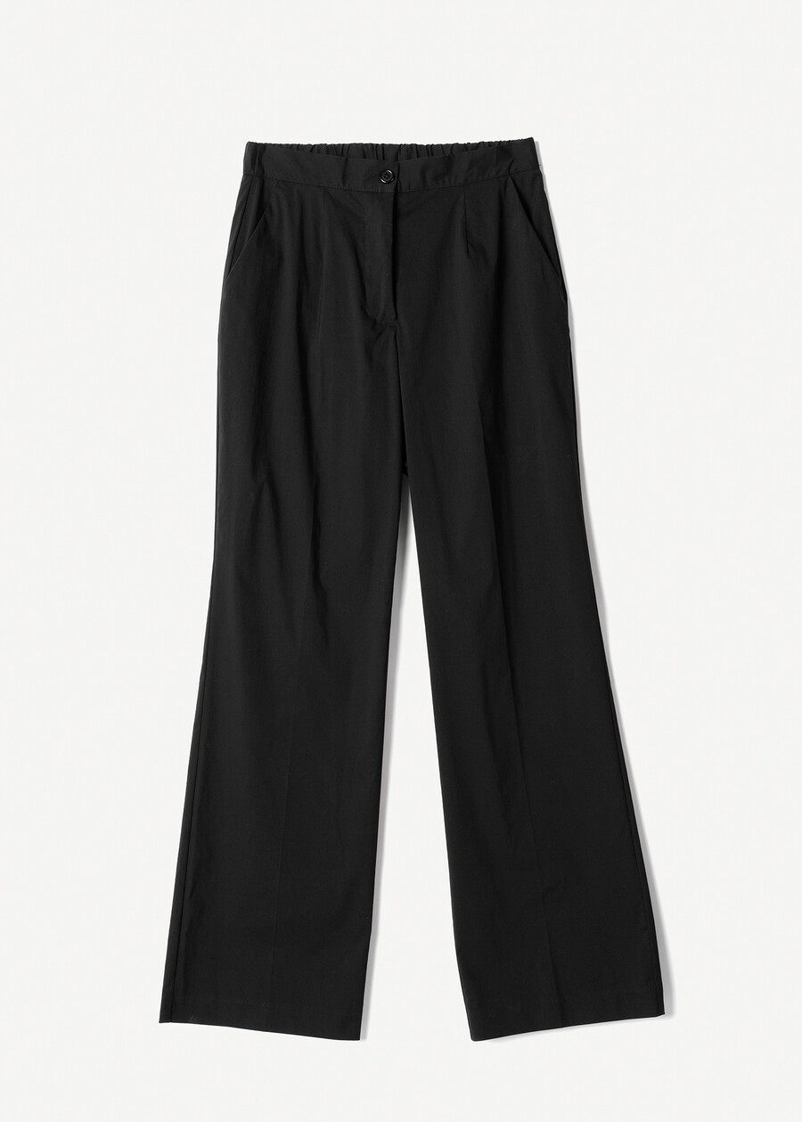 Pantalone Piero in cotone NERO BLACK Donna , immagine n. 5