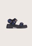 Sandalo Sandras con suola carrarmato BLUE OLTREMARE  Donna immagine n. 3