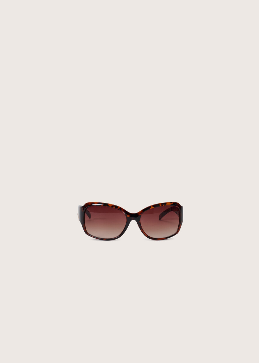 Sunglasses with gradient lenses VERDE HAVANA Woman , image number 2