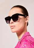 Squared sunglasses VERDE HAVANANERO BLACK Woman image number 1