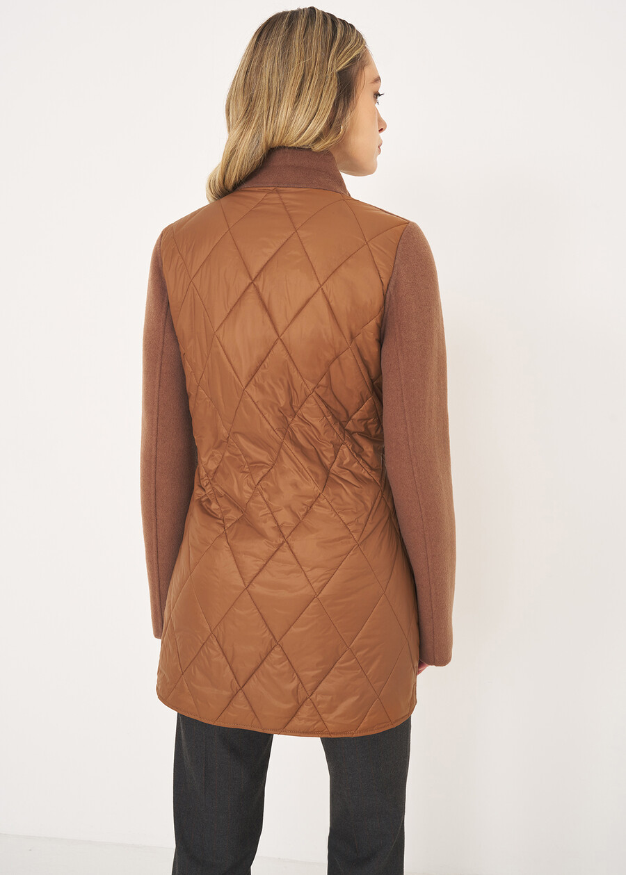 Cappotto Elisir-C ibrido MARRONE TERRA Donna , immagine n. 4