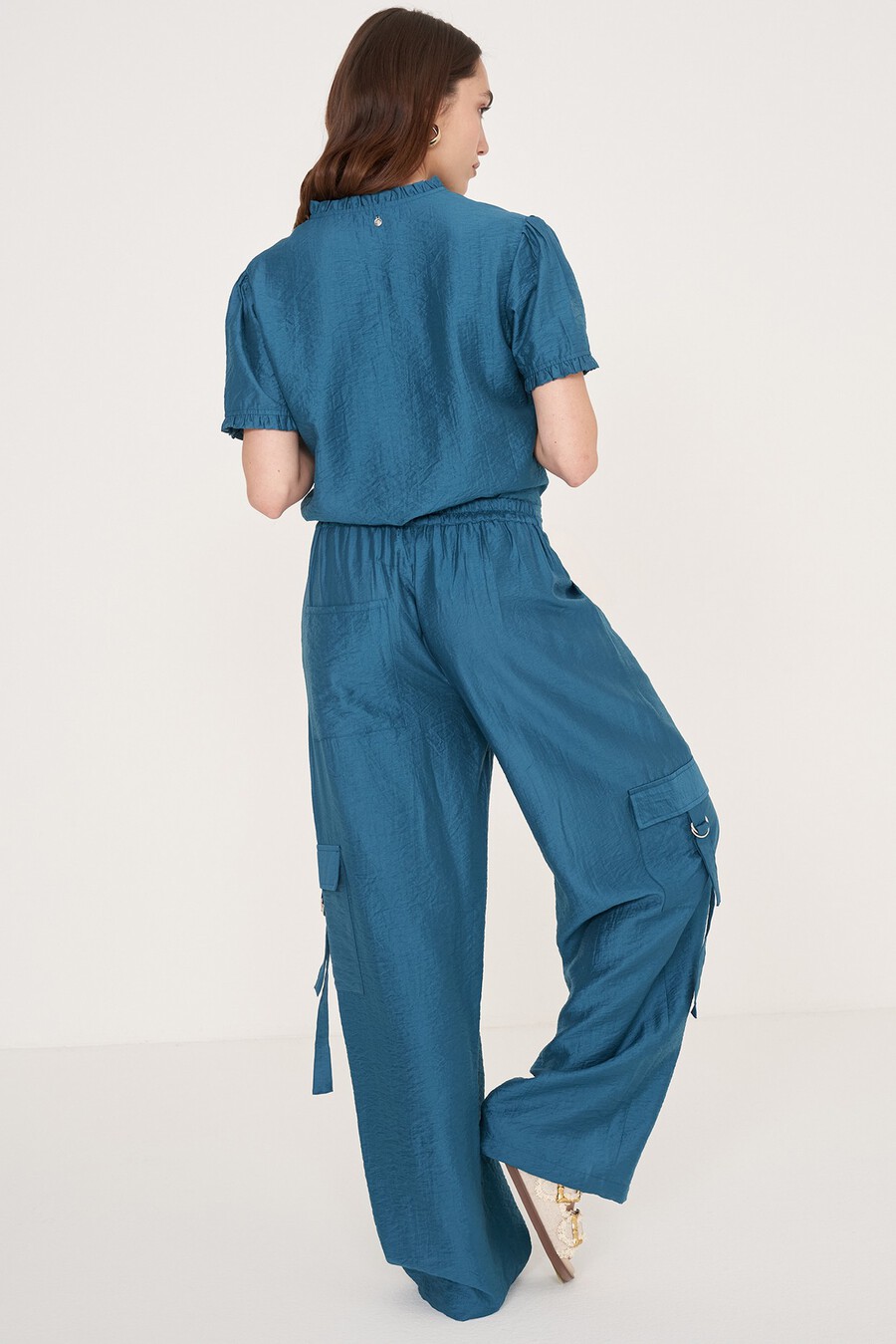 Pantaloni Pecan in viscosa

 MARRONEBLU OTTANIO Donna , immagine n. 5