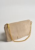 Pochette Tonga dettaglio catena BEIGE Donna immagine n. 1