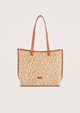 Borsa shopping Bahie in maglia GIALLO MOSTARDANERO Donna immagine n. 2