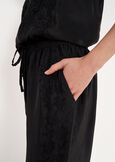 Pantaloni Pebel A Zampetta BLU OTTANIONERO BLACK Donna immagine n. 3