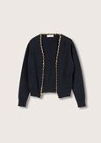 Cardigan Crimea con catena ROSSONERO BLACK Donna immagine n. 5
