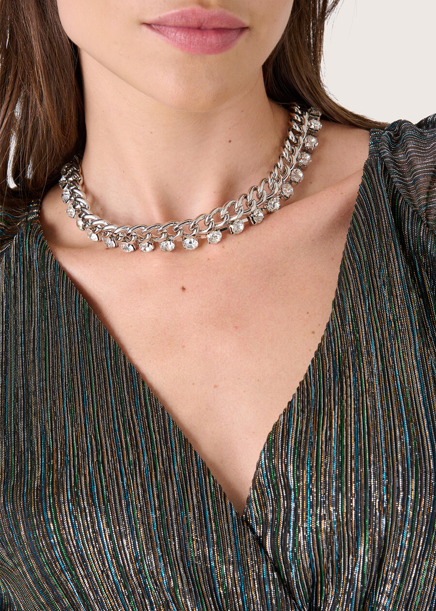 Cathryn necklace with macro crystals  Woman , image number 1