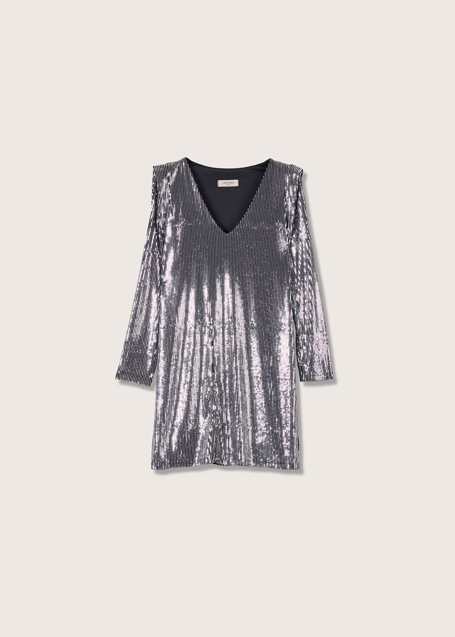 Abito Adele in paillettes SILVER Donna , immagine n. 5