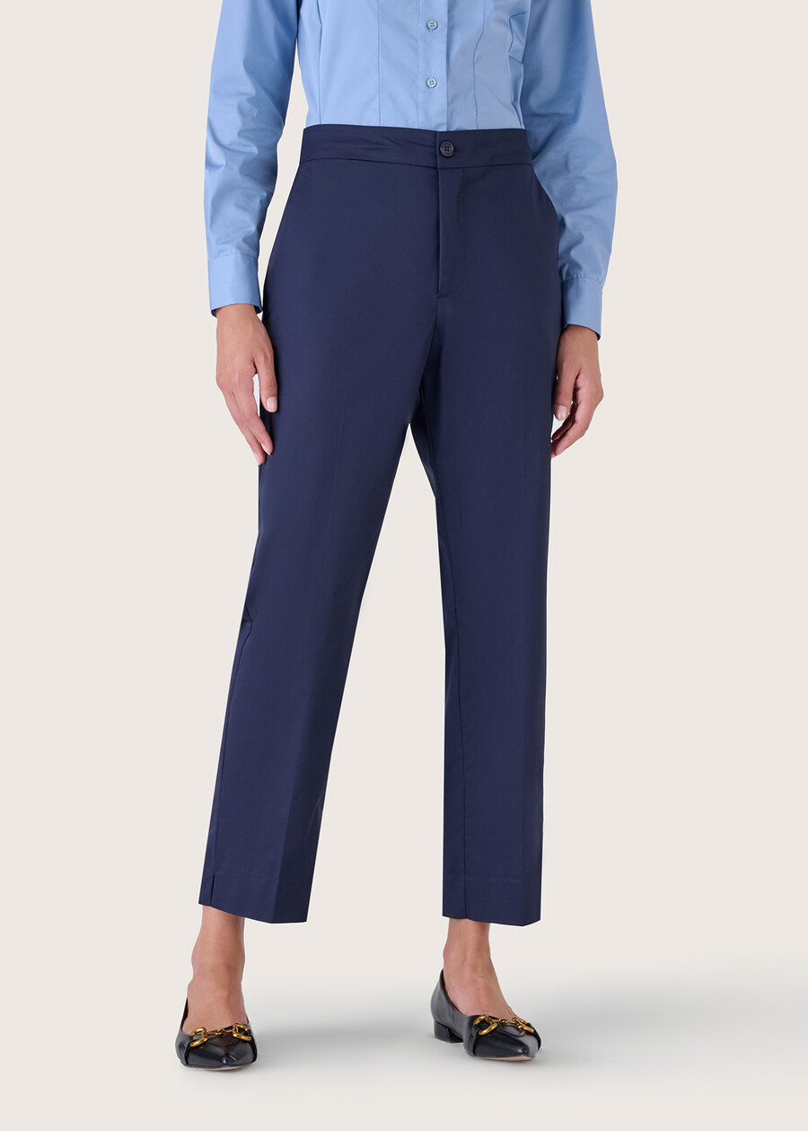 Pantalone Alice in cotone BLUMARRONE Donna , immagine n. 2