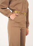Pantalone Clair in cotone CELESTE FIORDALISOBEIGE Donna immagine n. 3