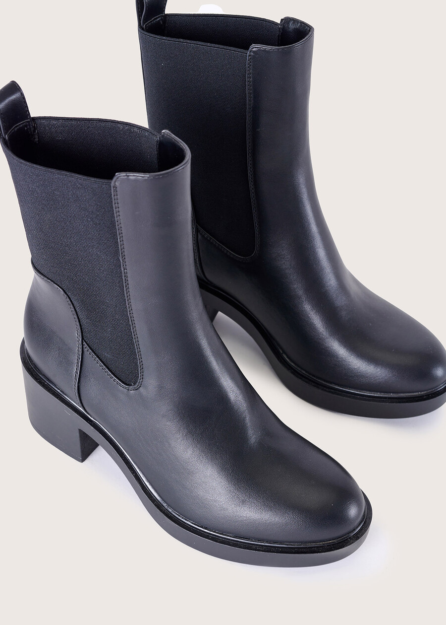 Stivaletti Semilla in ecopelle NERO BLACKMARRONE EQUADOR Donna , immagine n. 2