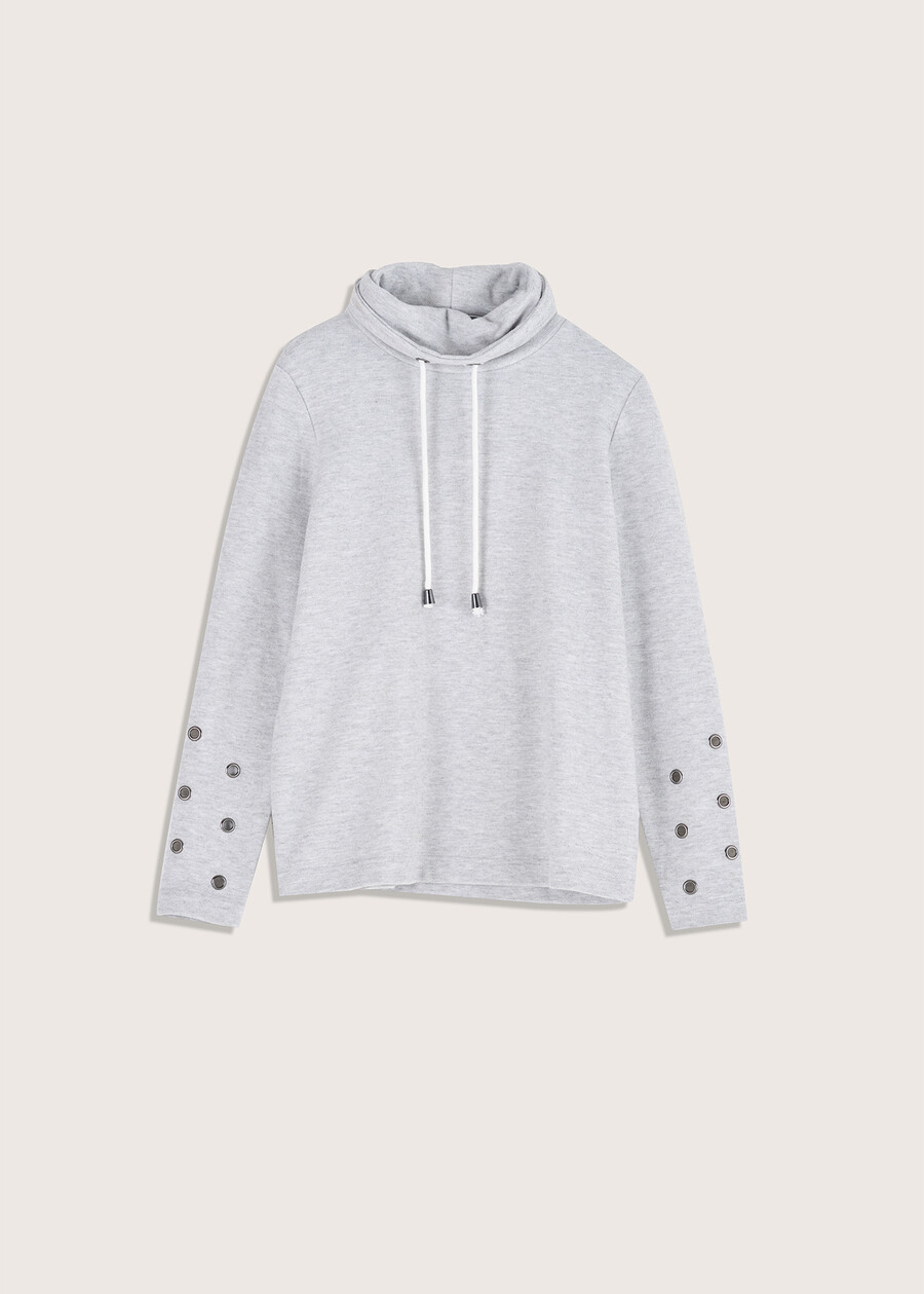 Maglia mélange Melina GRIGIO LIGHT GREY Donna , immagine n. 4