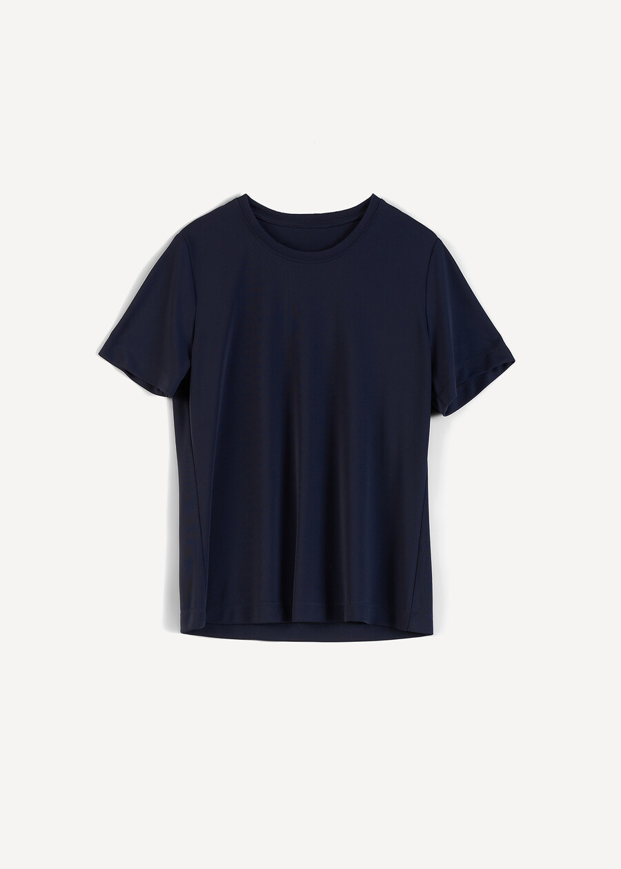 Stella jersey crew-neck T-shirt BIANCONEROBLU Woman , image number 6