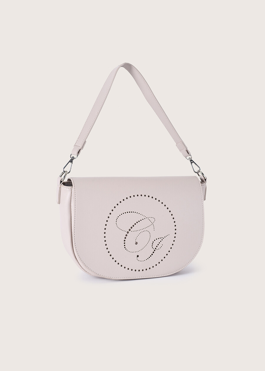 Borsa a tracolla Bammy in ecopelle NERO BLACKBLU LAGUNABEIGE CREAMROSSO SYRAH Donna , immagine n. 3