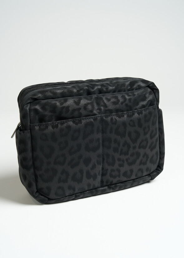 Beauty case Blaza animalier NERO Donna null
