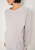 Mara ribbed sweater MARRONE CAFFEGRIGIO PERLA Woman image number 3