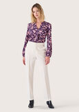 Pantalone Alice in tessuto tecnico NERO BLACKBEIGE GESSOBLU Donna immagine n. 3