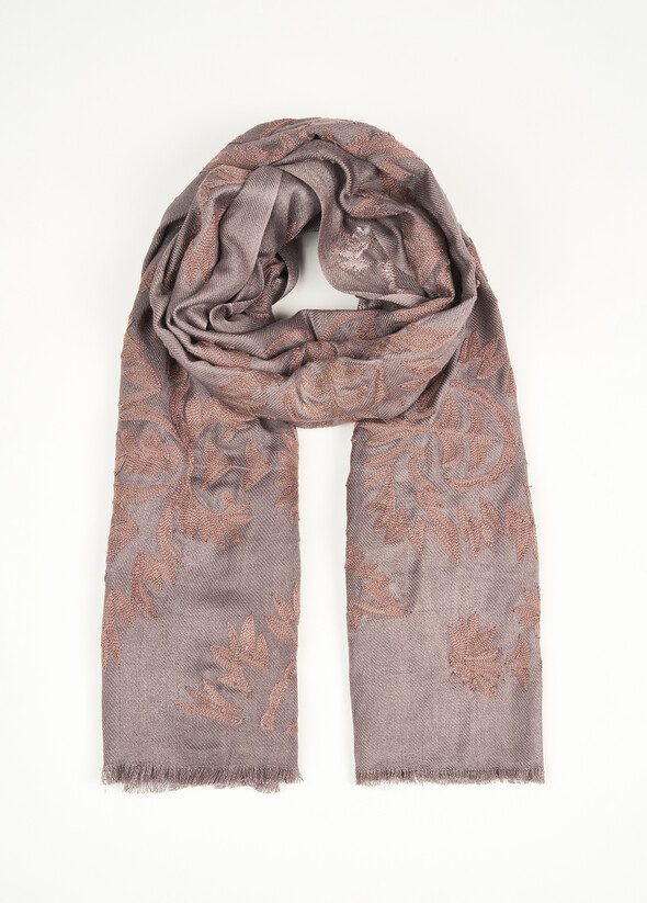 Sciarpa Scarlett 100% viscosa MARRONE FANGO Donna null
