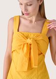 Teo squared neck top GIALLO VANILLA Woman image number 2