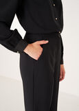 Pantalone Giorgia-L in cady NERO BLACK Donna immagine n. 3