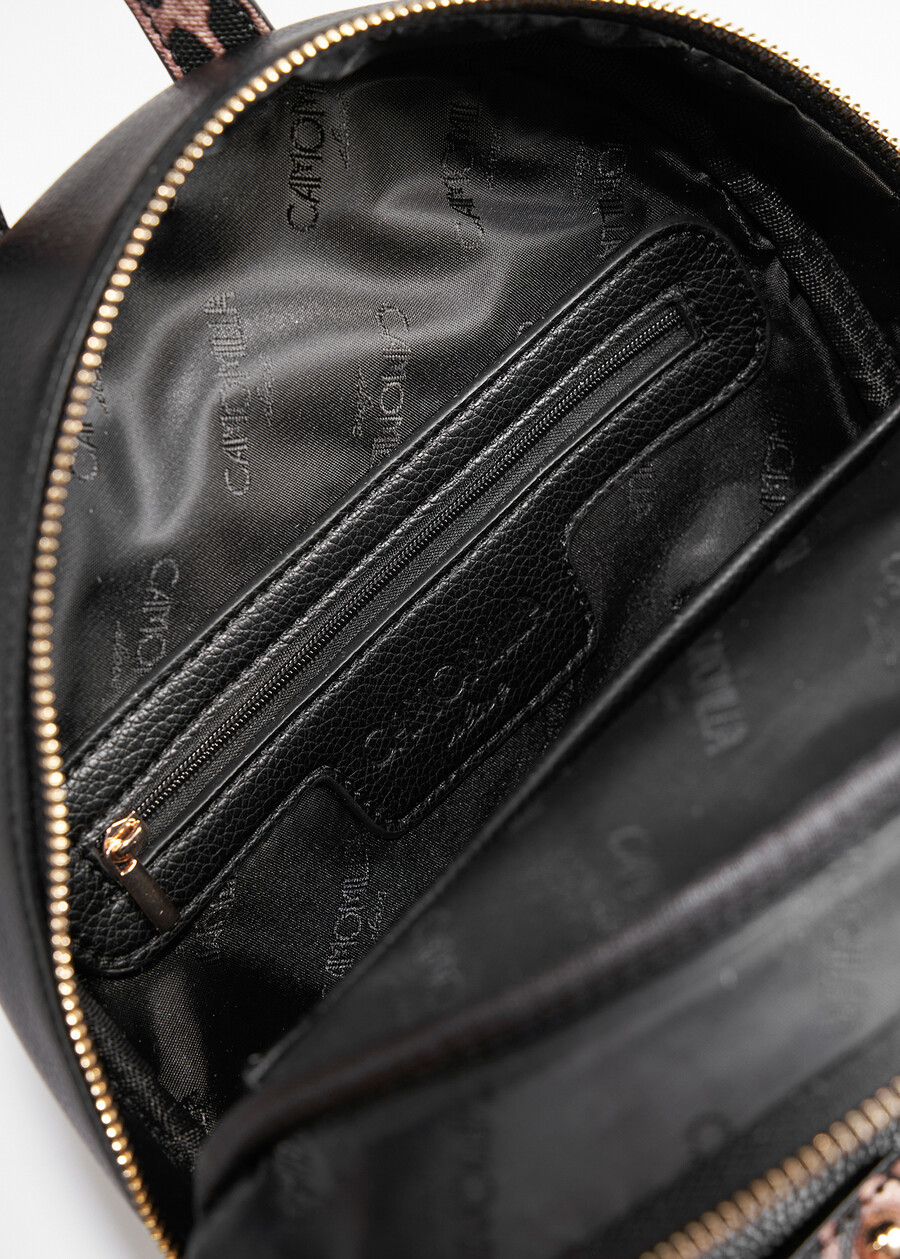 Gift Idea – Deer-Print Backpack e Animalier-Detail NERO BLACK Woman , image number 4