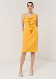 Agos dress with maxi bow ARANCIONE Woman image number 2