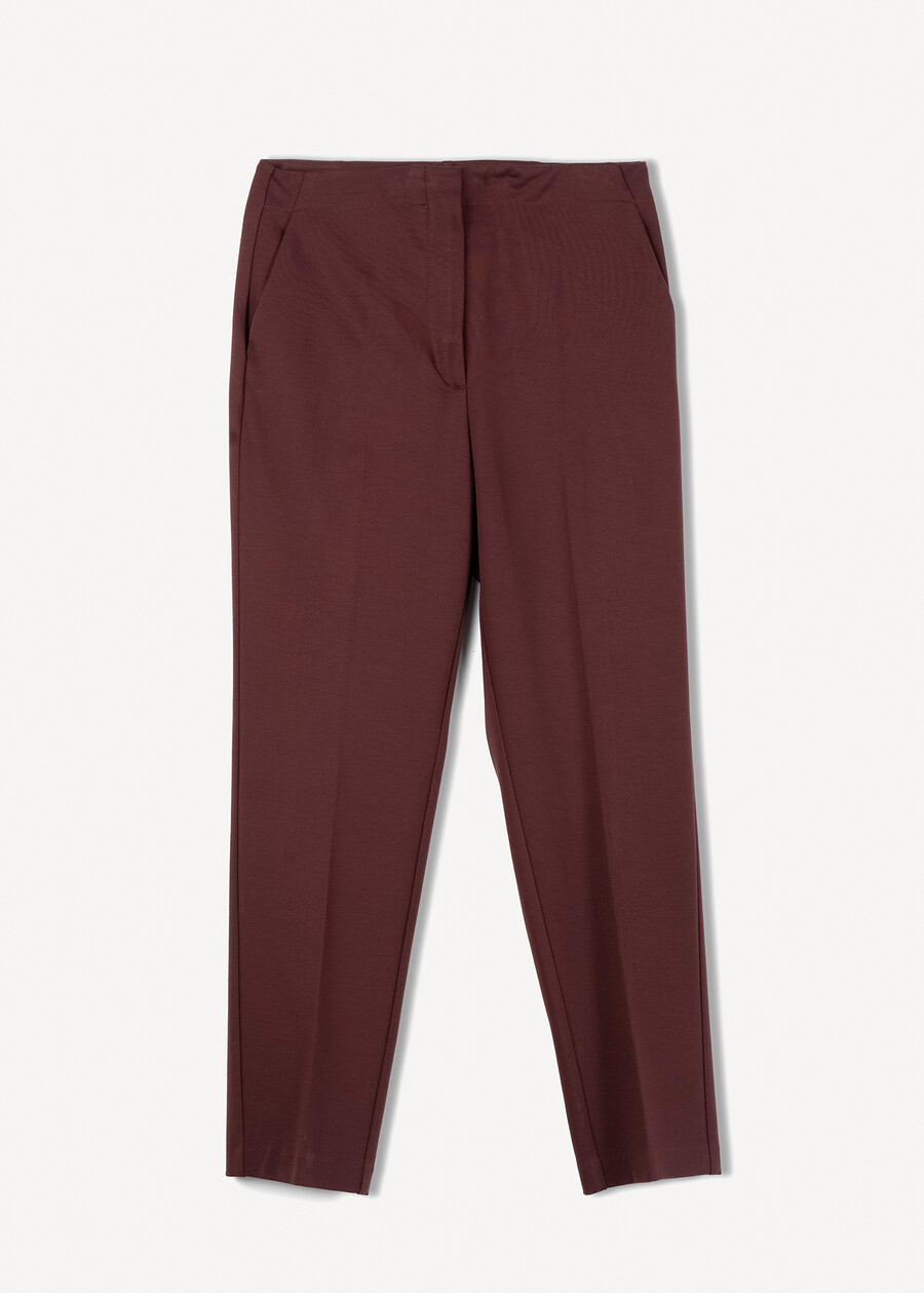 Piky Milano stitch trousers BLUROSSO CHIANTI Woman , image number 5