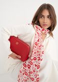 Sciarpa Sura 100% seta BIANCO WHITE Donna immagine n. 1