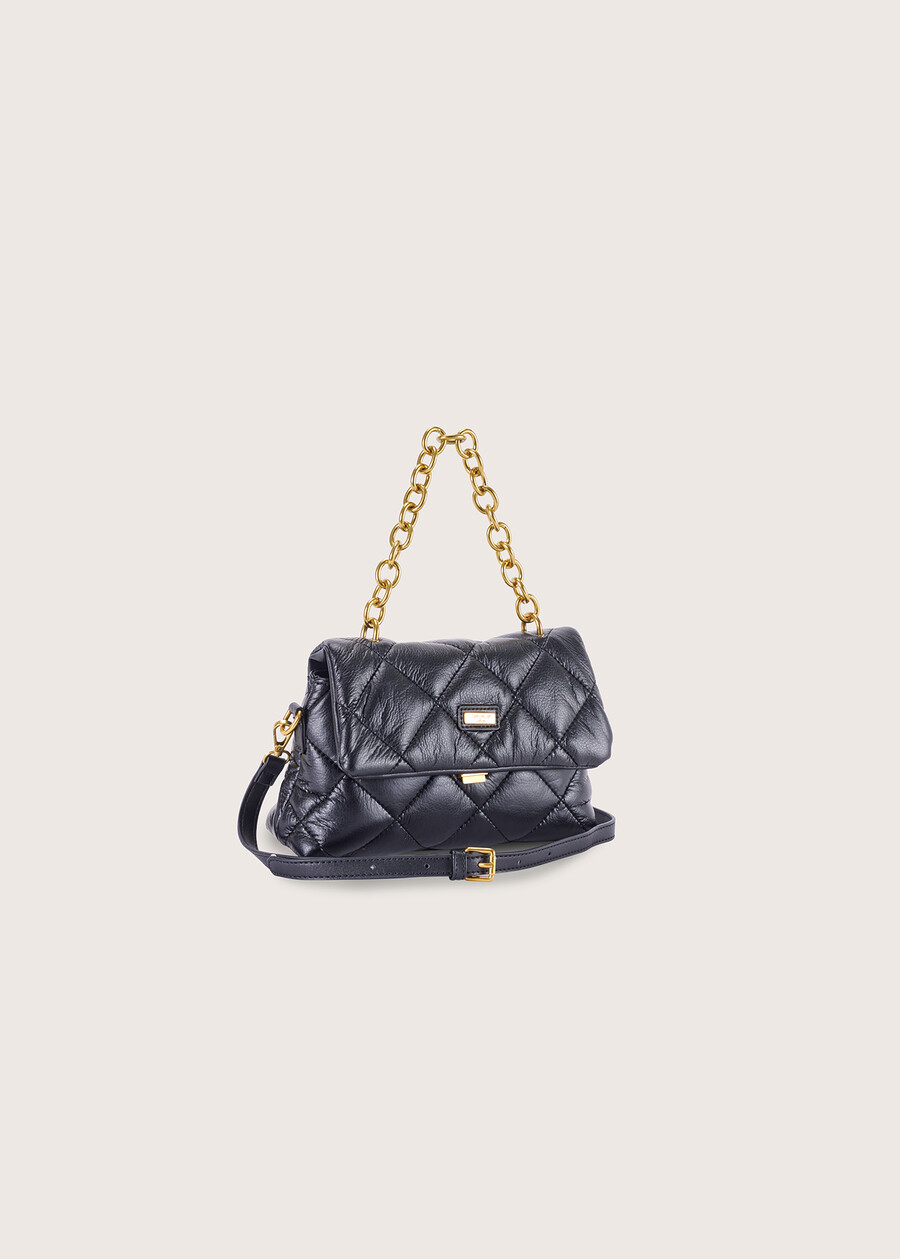 Pochette Bernadett in ecopelle NERO BLACKMARRONE CACAO Donna , immagine n. 2
