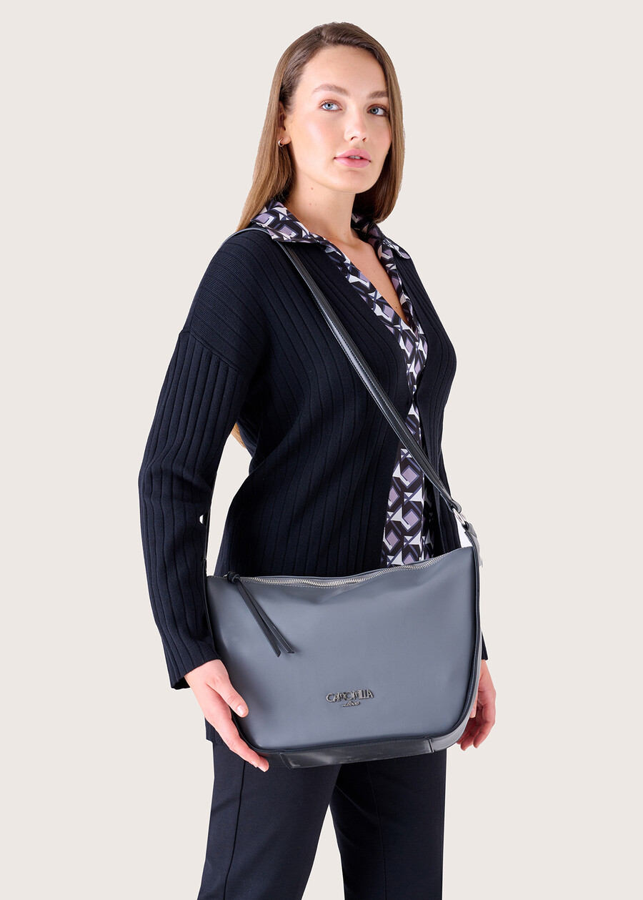 Tracolla Betta in ecopelle BLU GRAFITEBEIGE CAMMELLO Donna , immagine n. 1