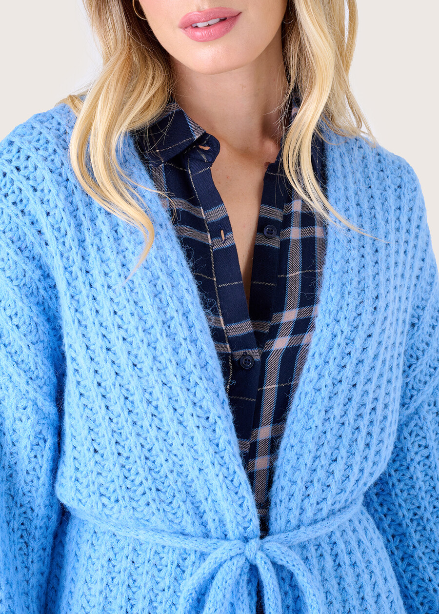 Cardigan aperto Creta BLU FIORDALISO Donna , immagine n. 2