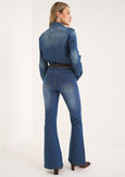 Pantalone denim Cindy modello flare DENIMDENIM Donna immagine n. 4