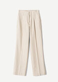 Paris pleated wide-leg trousers BEIGE ECRU Woman image number 7
