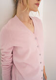 Cardigan Cash in pura lana CELESTE FIORDALISOROSA Donna immagine n. 3