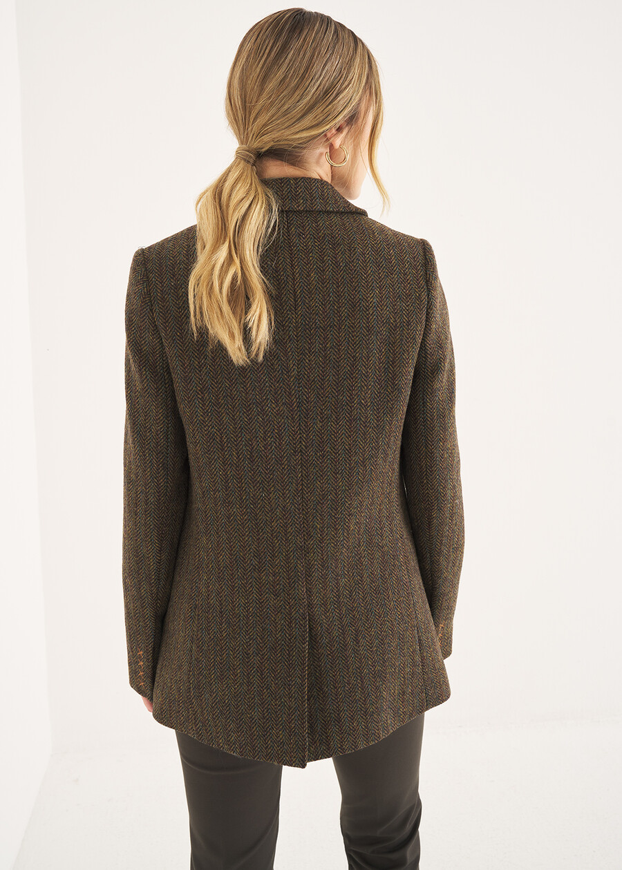 Giacca Gabriella da tailleur MARRONE FANGO Donna , immagine n. 5