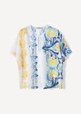 Bany Printed Blouse BIANCO WHITE Woman image number 5